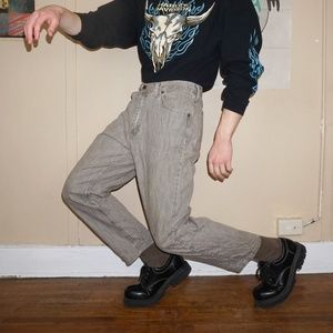 Grey Lee Jeans